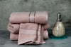 Popcorn Textured Mulaayam Collection Hand Towel Set of 4 - 18 X 28 Inch