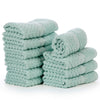 Mulaayam Collection Washcloths Set of 10 - 12X12 Inch