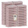 Popcorn Textured Mulaayam Collection Washcloths Set of 50 - 12X12 Inch