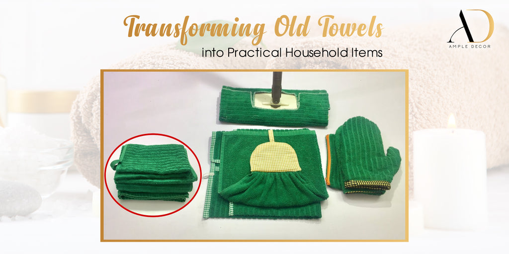 From Drab to Fab: Upcycling Old Towels into Useful Household Items
