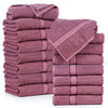 Mulaayam Collection Bath Towel Set of 16 - 30 X 54 Inch