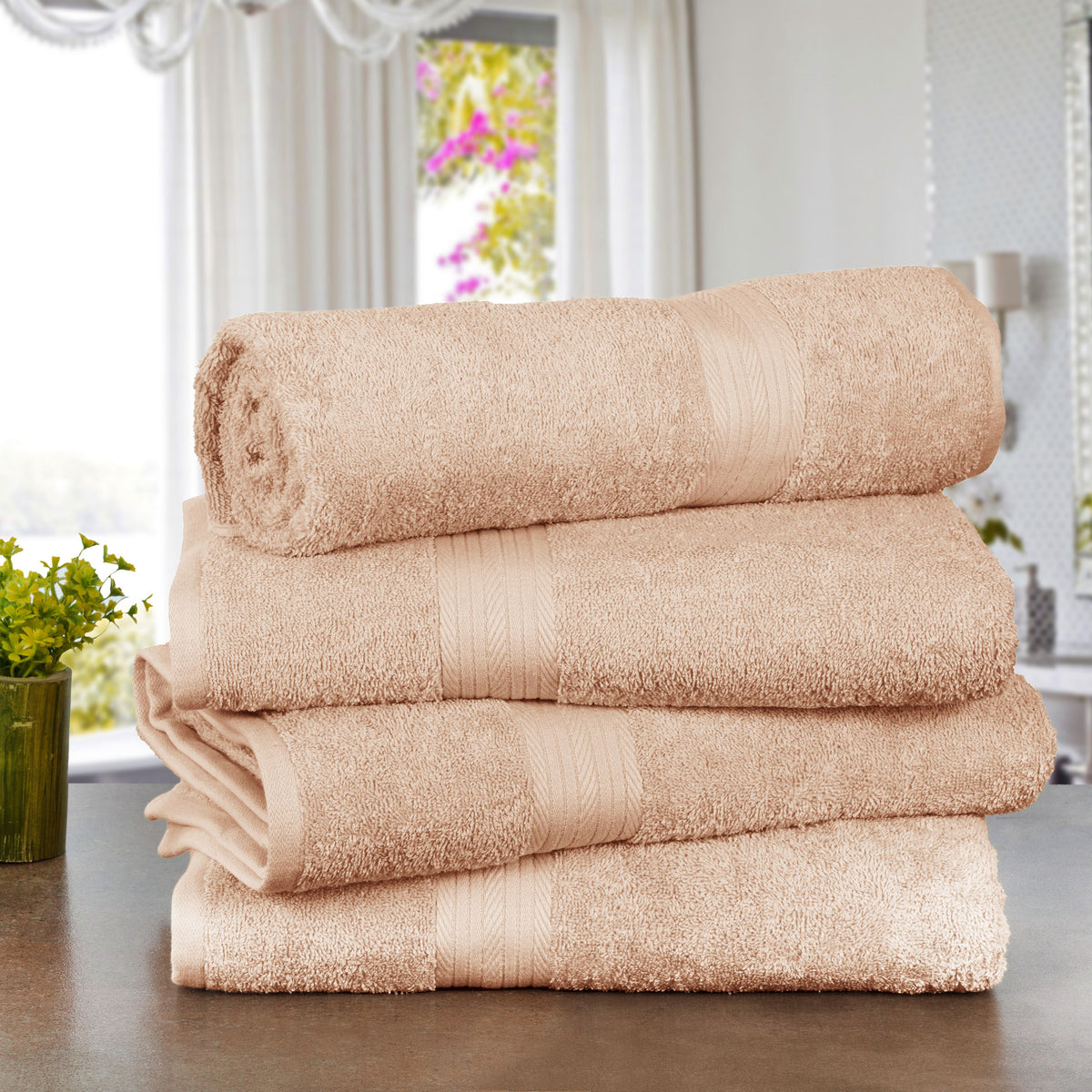 Bath Towel - Pack of 4