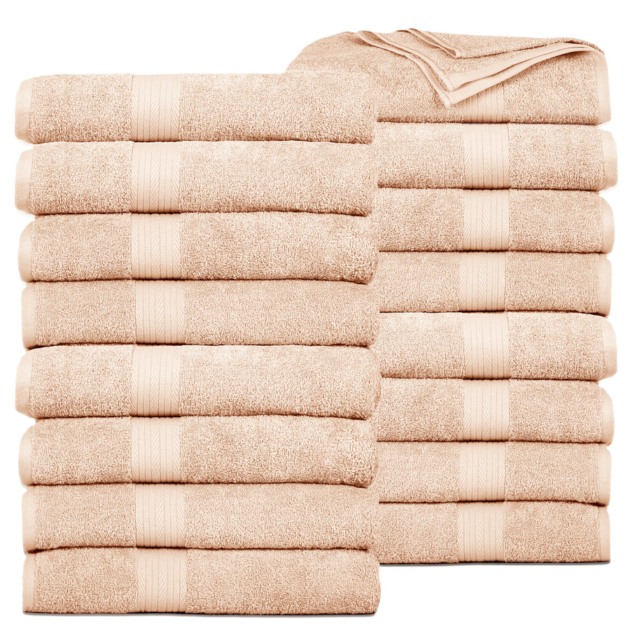 Bath Towel for Bathroom - Set of 16