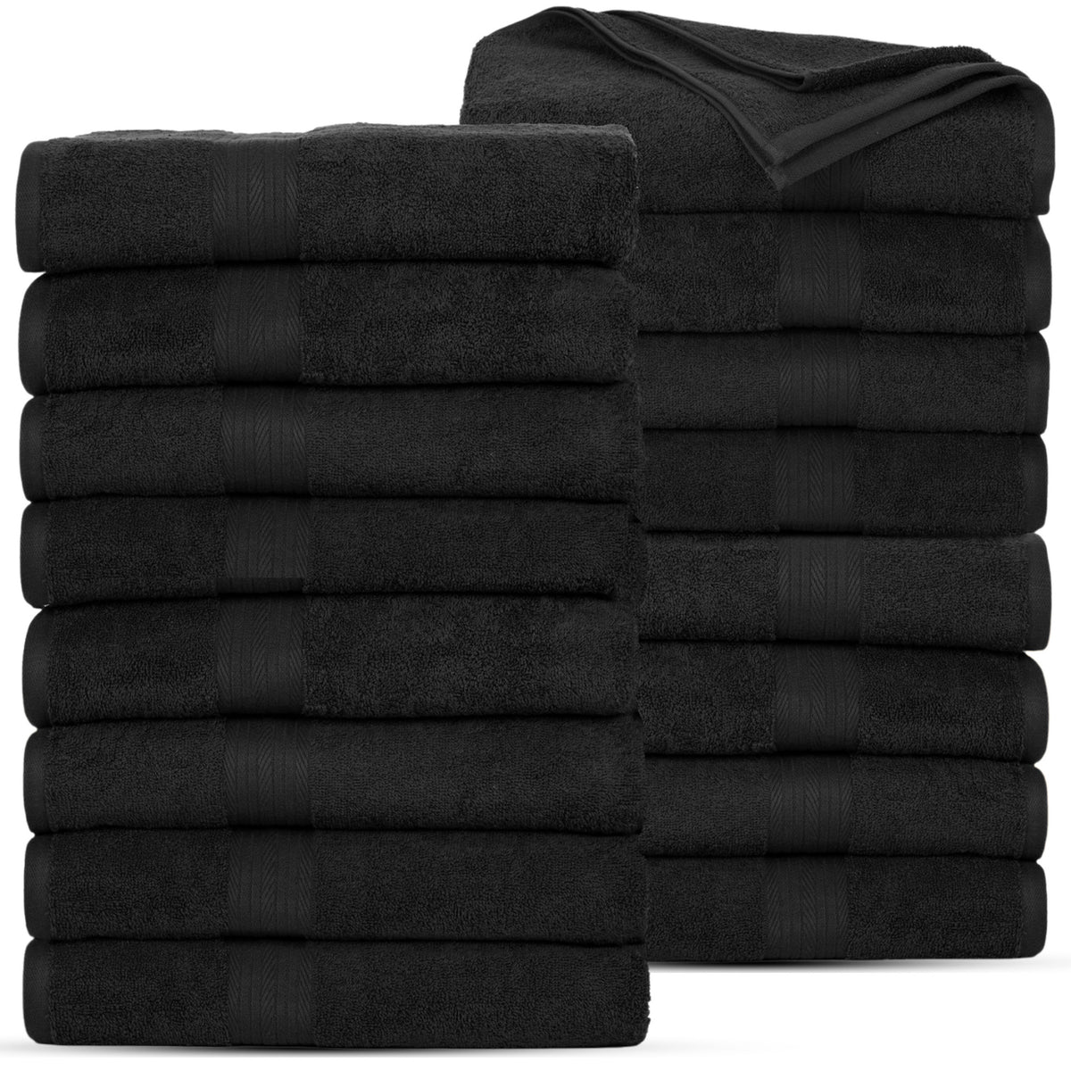 Bath Towel for Bathroom - Set of 16