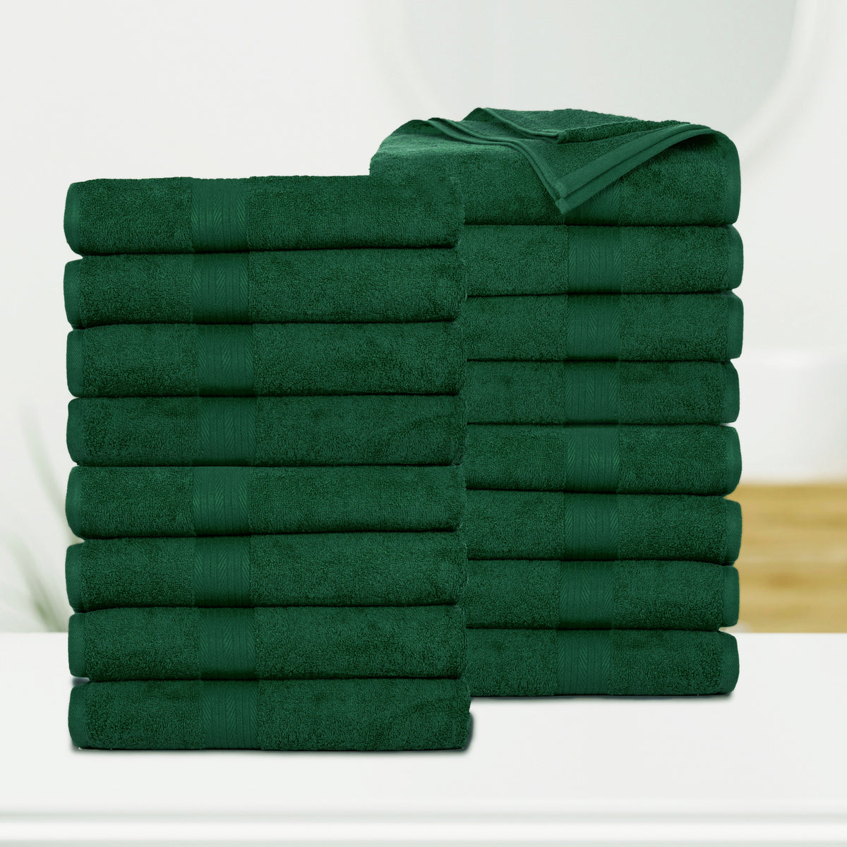 Bath Towel for Bathroom - Set of 16