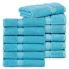 Popcorn Textured Mulaayam Collection Hand Towel Set of 12 - 18 X 28 Inch