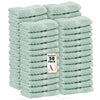 Popcorn Textured Mulaayam Collection Washcloths Set of 50 - 12X12 Inch