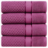 Mulaayam Collection Bath Towel Set of 4 - 30 X 54 Inch