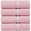 Mulaayam Collection Bath Towel Set of 4 - 30 X 54 Inch