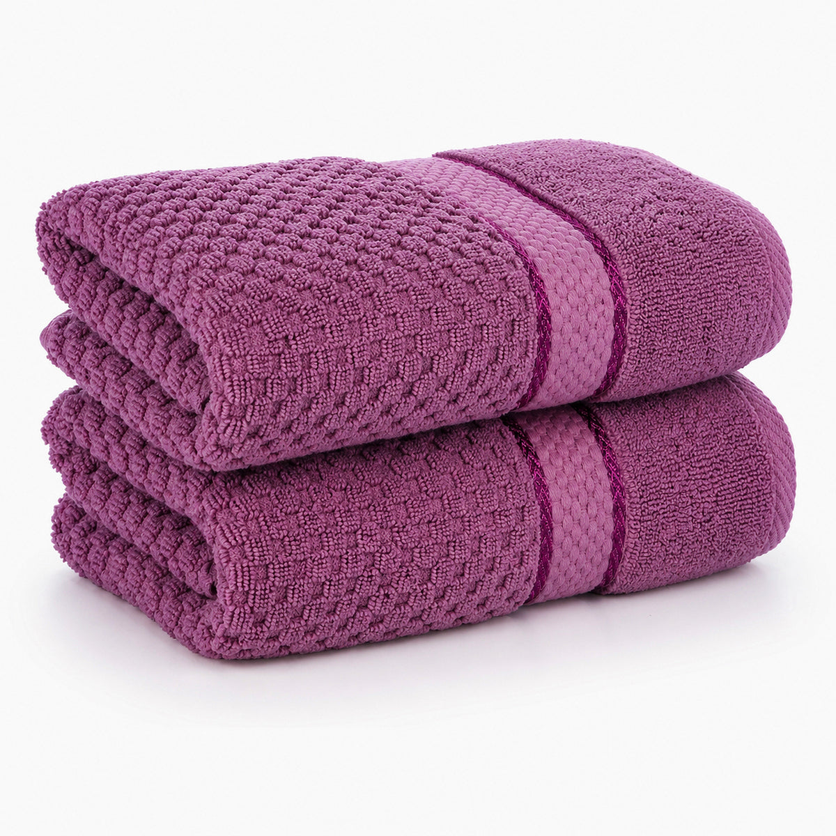 Mulaayam Collection Hand Towel Set of 2 - 18 X 28 Inch – ampledecor.com