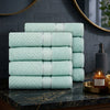 Popcorn Textured Mulaayam Collection Hand Towel Set of 8 - 18 X 28 Inch