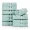 Mulaayam Collection Washcloths Set of 10 - 12X12 Inch