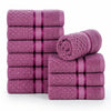 Mulaayam Collection Washcloths Set of 10 - 12X12 Inch