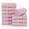 Mulaayam Collection Washcloths Set of 10 - 12X12 Inch