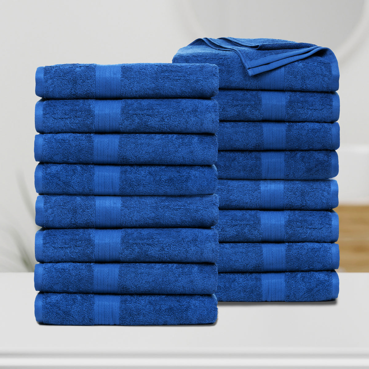 Bath Towel for Bathroom - Set of 16