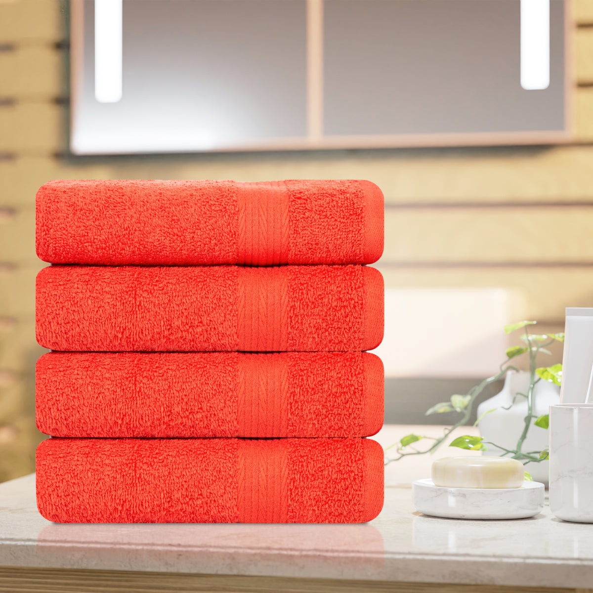 Bath Towel - Pack of 4