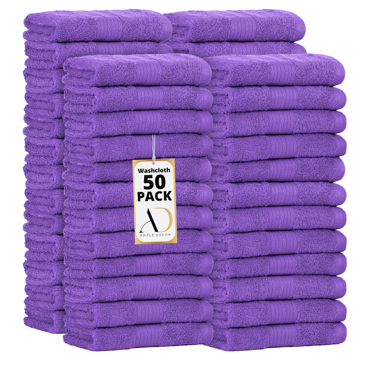 Wash Clothes - Pack of 50