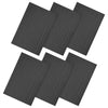 Cotton Bath Mats for Bathroom Floor - Pack of 6