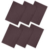 Cotton Bath Mats for Bathroom Floor - Pack of 6