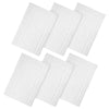 Cotton Bath Mats for Bathroom Floor - Pack of 6