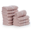 Mulaayam Collection Washcloths Set of 10 - 12X12 Inch