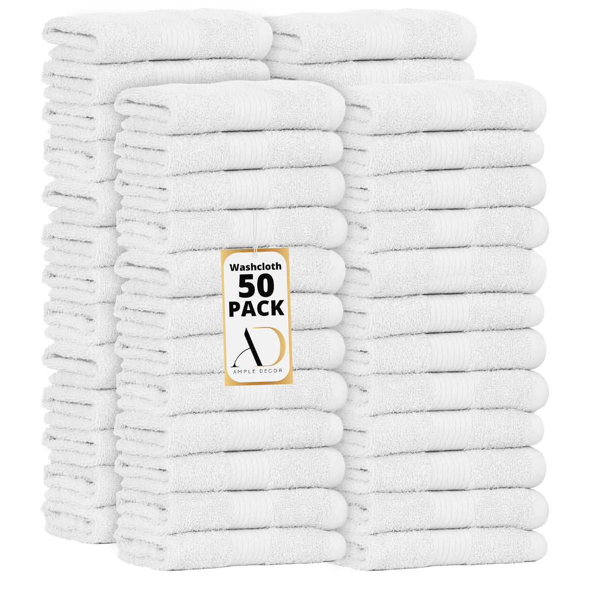 Wash Clothes - Pack of 50