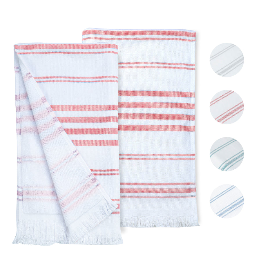 Hammam Hand Towel for Kitchen 16 x 28 inch - Set of 2