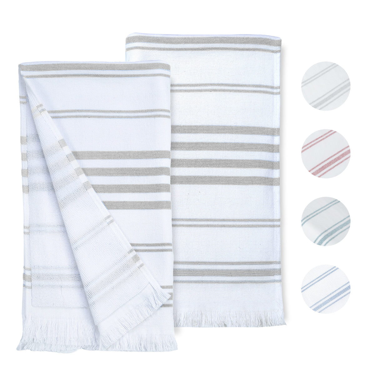 Hammam Hand Towel for Kitchen 16 x 28 inch - Set of 2