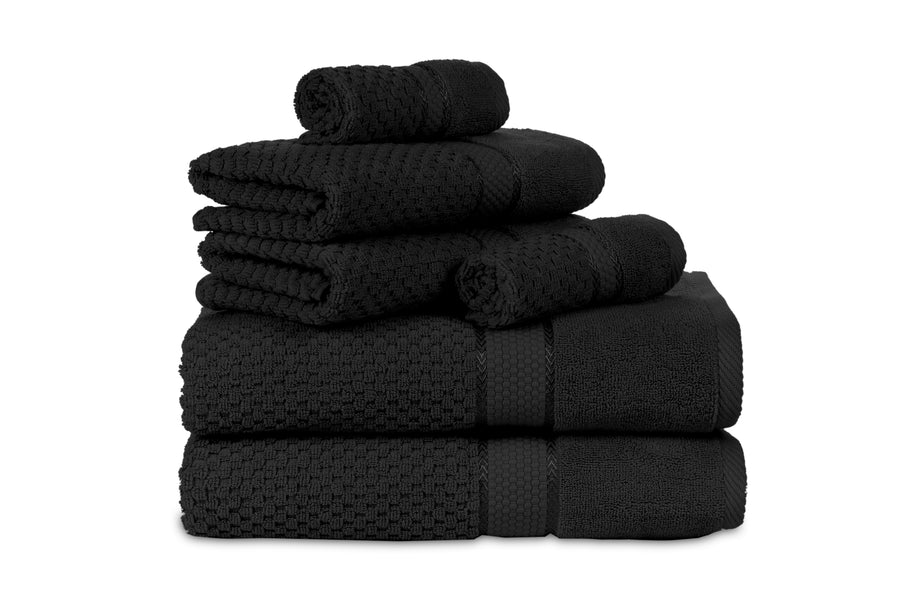 Mulaayam Collection Bathroom Towel Set of 6