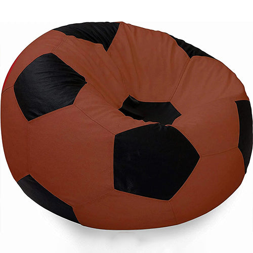 Leatherette Bean Bag Cover - Football