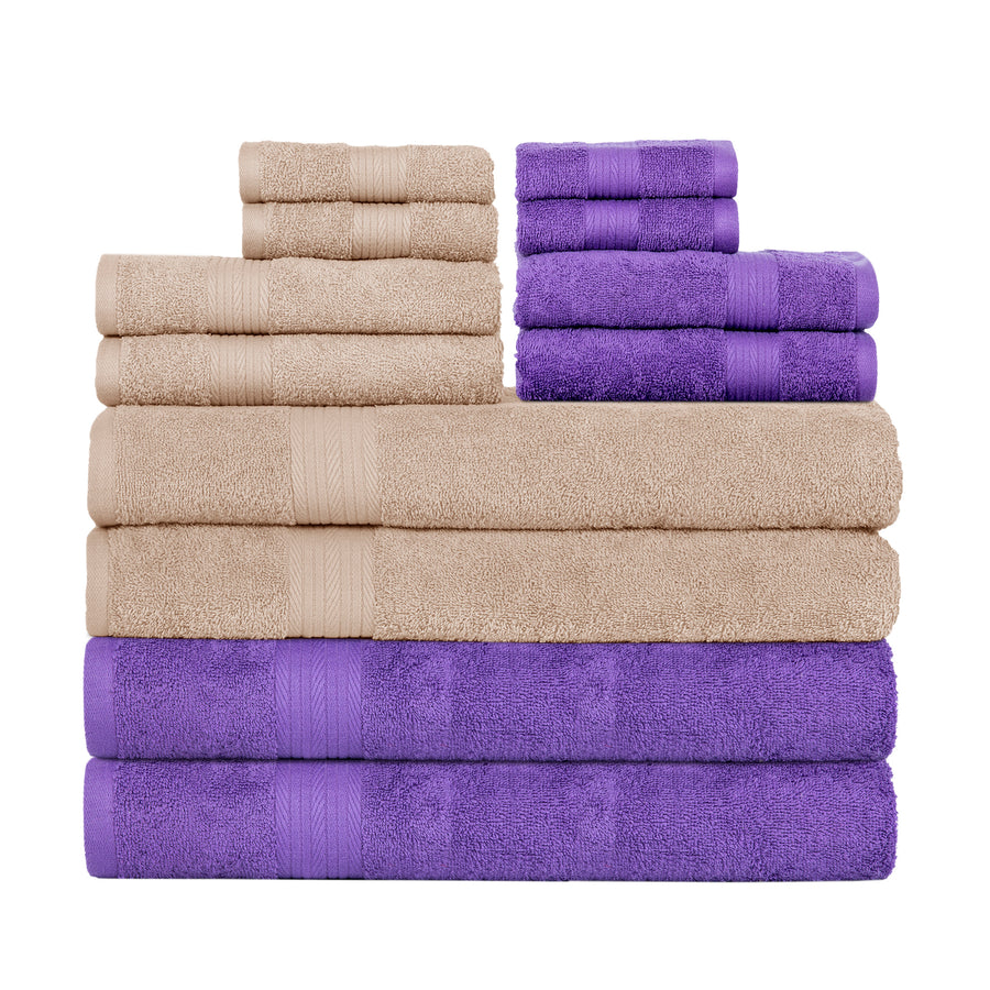 Towel Set - Pack of 12