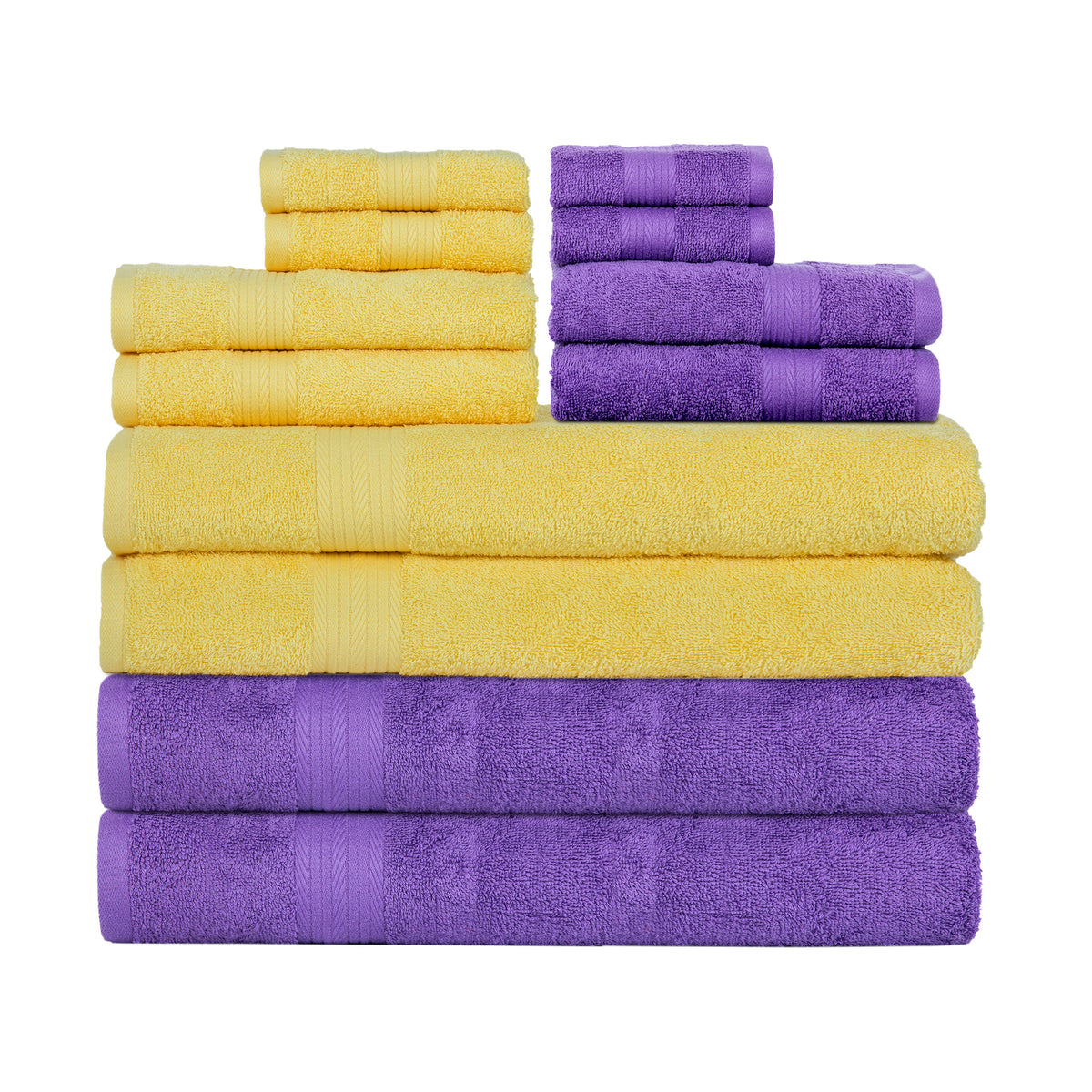 Towel Set - Pack of 12