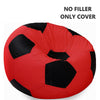 Leatherette Bean Bag Cover, Ideal for Children and Teenagers - Football