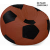 Leatherette Bean Bag Cover, Ideal for Children and Teenagers - Football