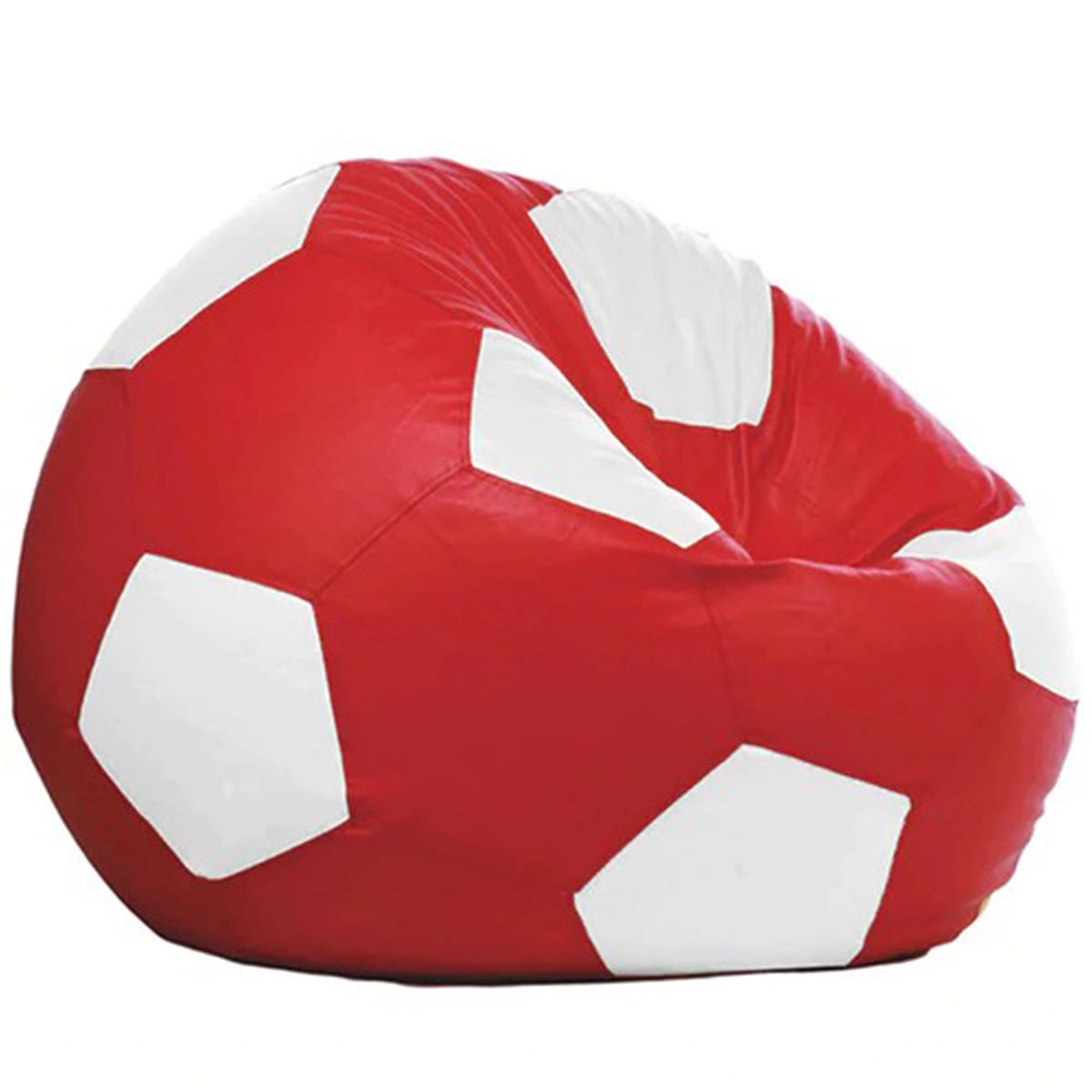 Leatherette Bean Bag Cover, Ideal for Children and Teenagers - Football