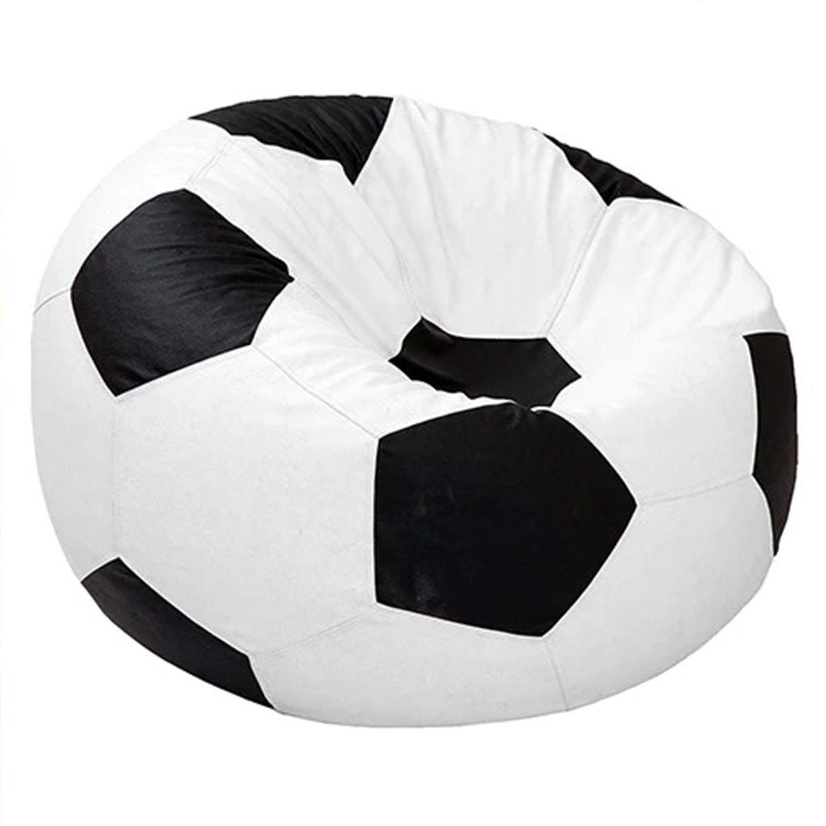 Leatherette Bean Bag Cover, Ideal for Children and Teenagers - Football